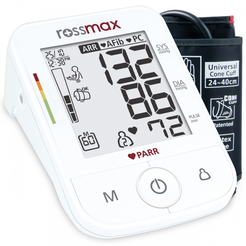 Тонометр Rossmax Х5 (автомат на плечо) (PARR Tehnology) Производитель: Швейцария Rossmax Swiss GmbX